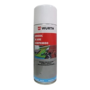 Aire Comprimido Wurth 400ml Remueve Polvo Suciedad