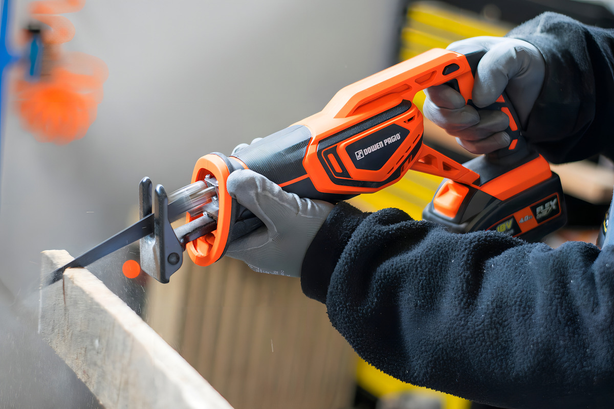 Sierra Sable A Bateria 18v Dowen Pagio Flex One Madera Metal - Imagen 4