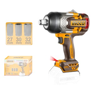Llave De Impacto 1350nm Sin Batería 20v Ingco Ciwli13501