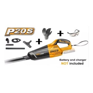 Aspiradora A Bateria 20v Para Auto Ingco Cvli2001 - Tyt