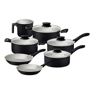 Juego De Bateria Tramontina Sartenes Hervidor Ollas Tapas