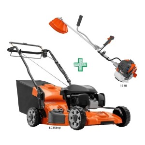 Cortacesped Lc356vp Autopro 6hp + Desmalezadora Husqvarna