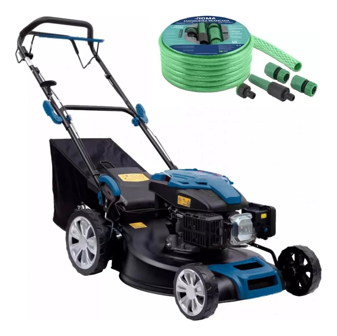 Cortadora Nafta 5.5 Hp Cuchilla 20 Con Recolector 50 L - Tyt - Imagen 9