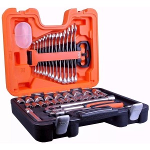Juego Bahco Tubos Llaves Combinadas S400 A 40 Pzas 1/2'' Tyt