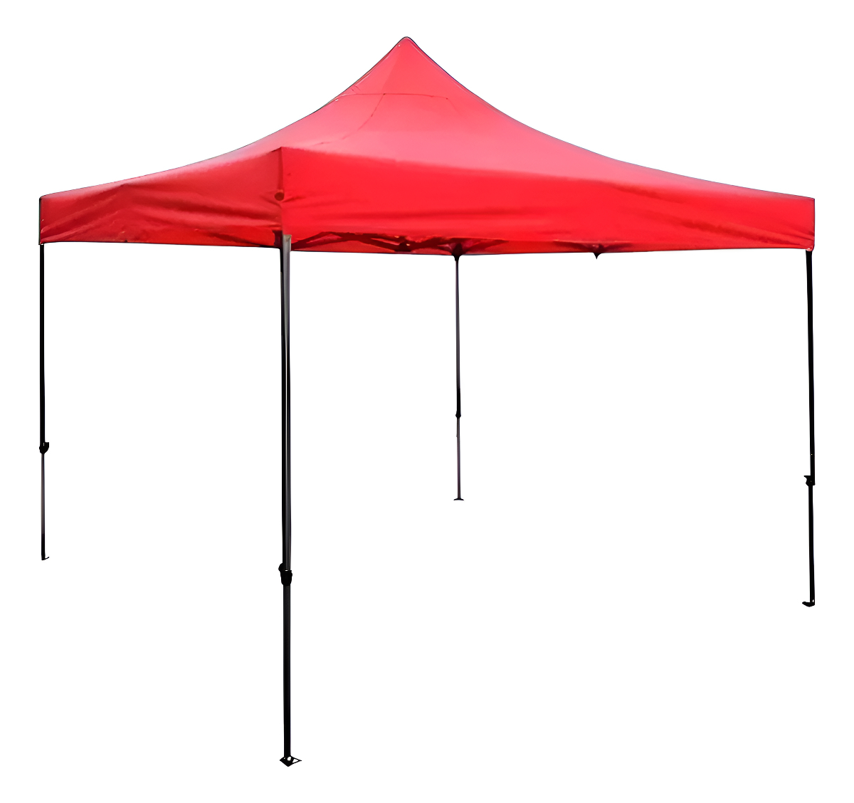 Gazebo 3x3 Reforzado, Impermeable Con Filtro Uv. Calidad Color Rojo