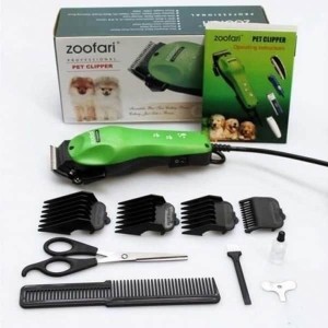 Maquina Profesional De Corte De Pelos Para Perro Verde Oscuro