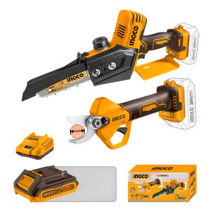 Combo Mini Motosierra + Tijera Poda 20v X2 Bat Cosli240306