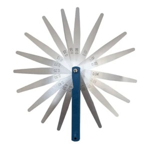 Galga De Acero Inoxidable Huaqi - 17 Medidas, 0.02 - 1.00mm