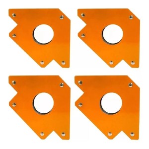 Set 4 Escuadras Magnética Soldar Carpintero 5 75lb - Tyt