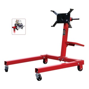 Soporte De Motor Para Taller Con 4 Ruedas Bandeja Gira- Tyt