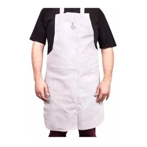 Delantal De Soldador Cuero Descarne Secur
