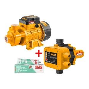 Bomba De Agua Periférica Ingco 3/4 Hp + Controlador Auto Tyt
