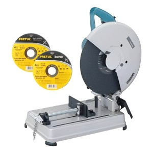 Sierra Cortadora Sensitiva 14'' Makita 2000w + 2 Discos Tyt