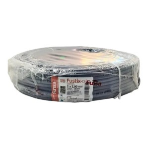 Cable Super Plastico 2x2 Rollo De 100 Metros -