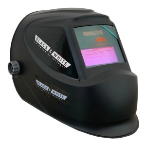 Máscara Careta De Soldar Fotosensible Black&white -bwm40