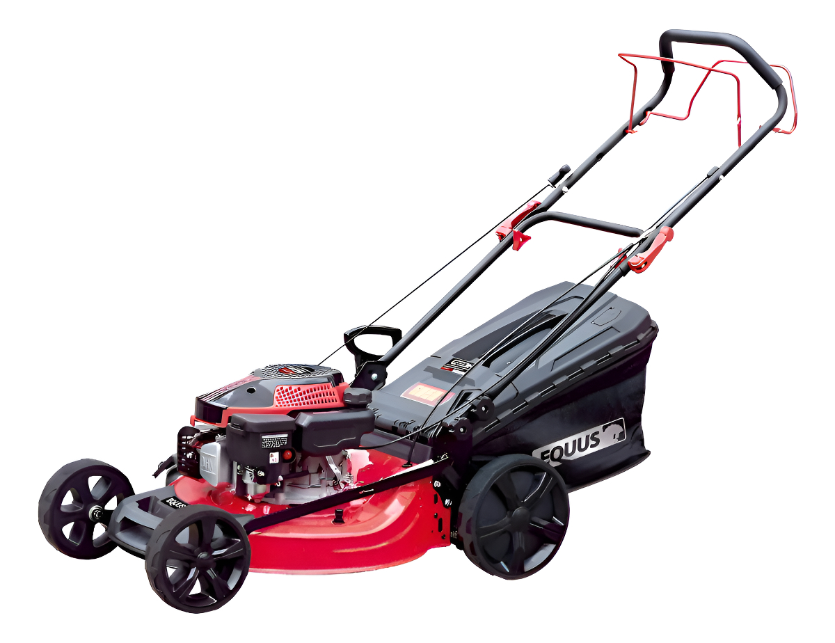 Cortadora De Cesped 5hp 20 Autopropulsada Equus Recolector Negro