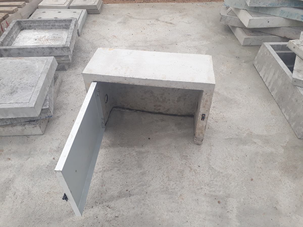 Nicho De Hormigón Para Contador De Ose Puerta Chapa No Envio - Imagen 3