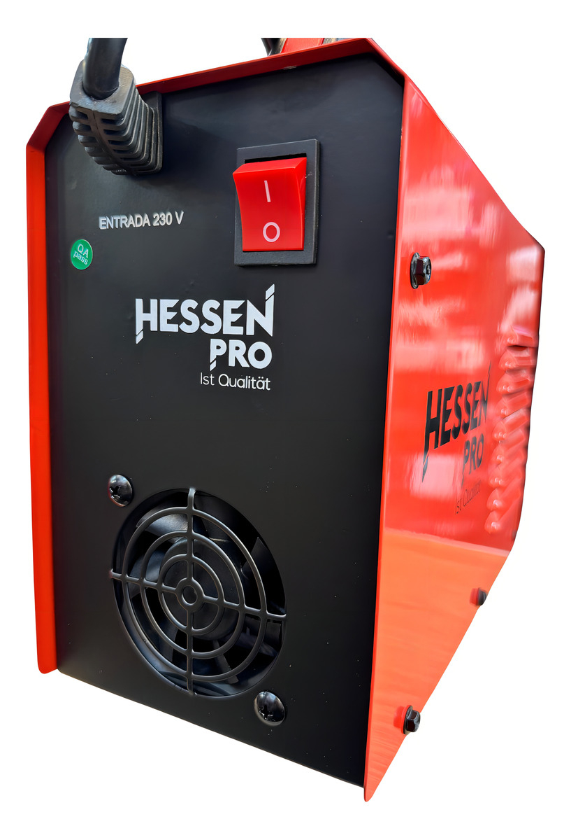 Soldadora Inverter Hessen Pro Mma200a 200a Monofásica Portable Rojo/negro - Imagen 4