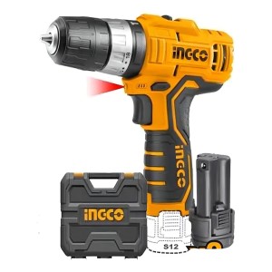 Atornillador Percutor 12v S12 X2 Baterias Ingco Cidli12201 Amarillo