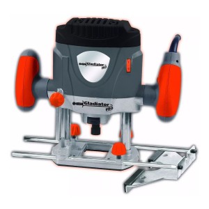Fresadora Router Gladiator Pro Rr714 1200w Enc 6,35mm Y 1/4