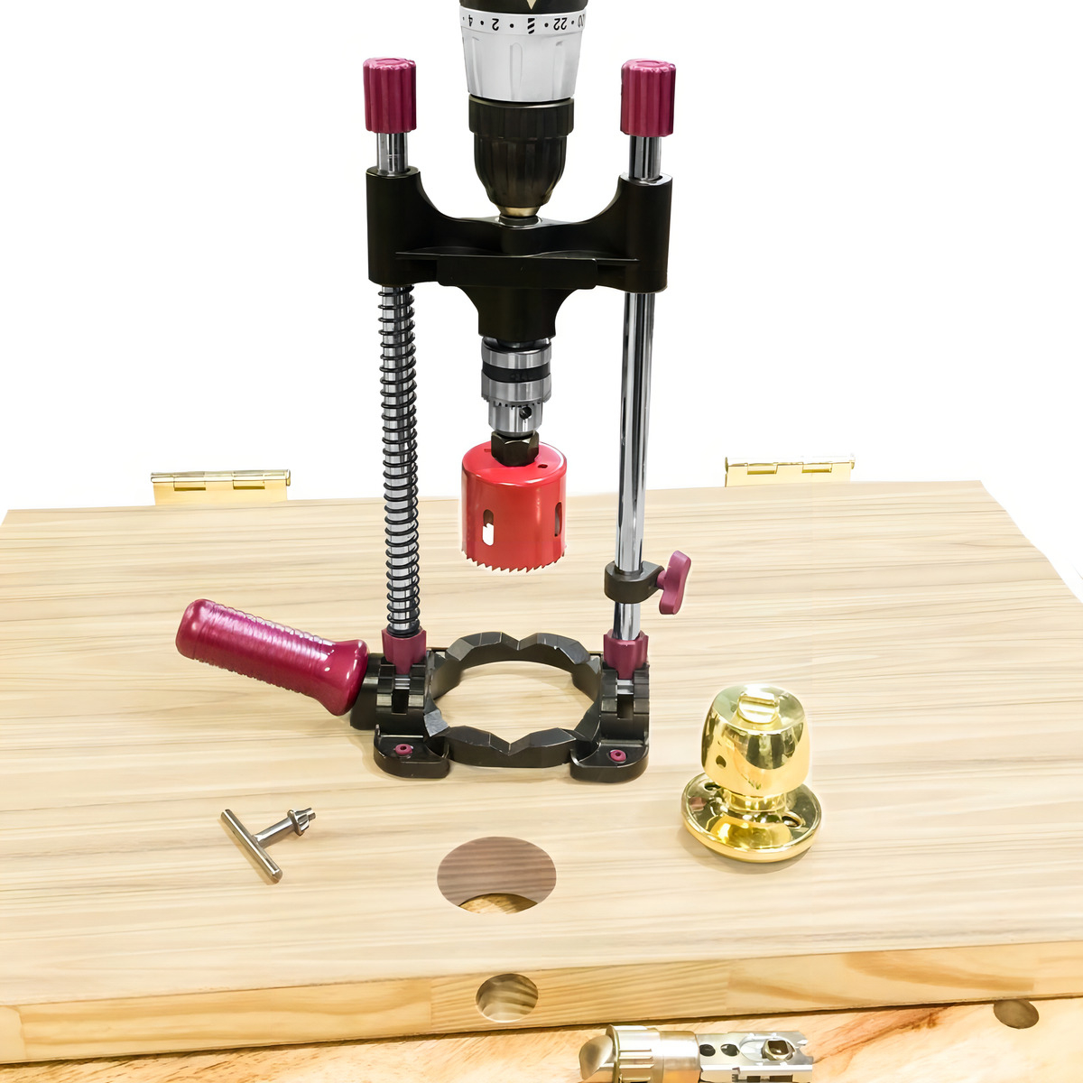 Soporte Taladro Prensa Banco Portatil Accudrill Milescraft - Imagen 2