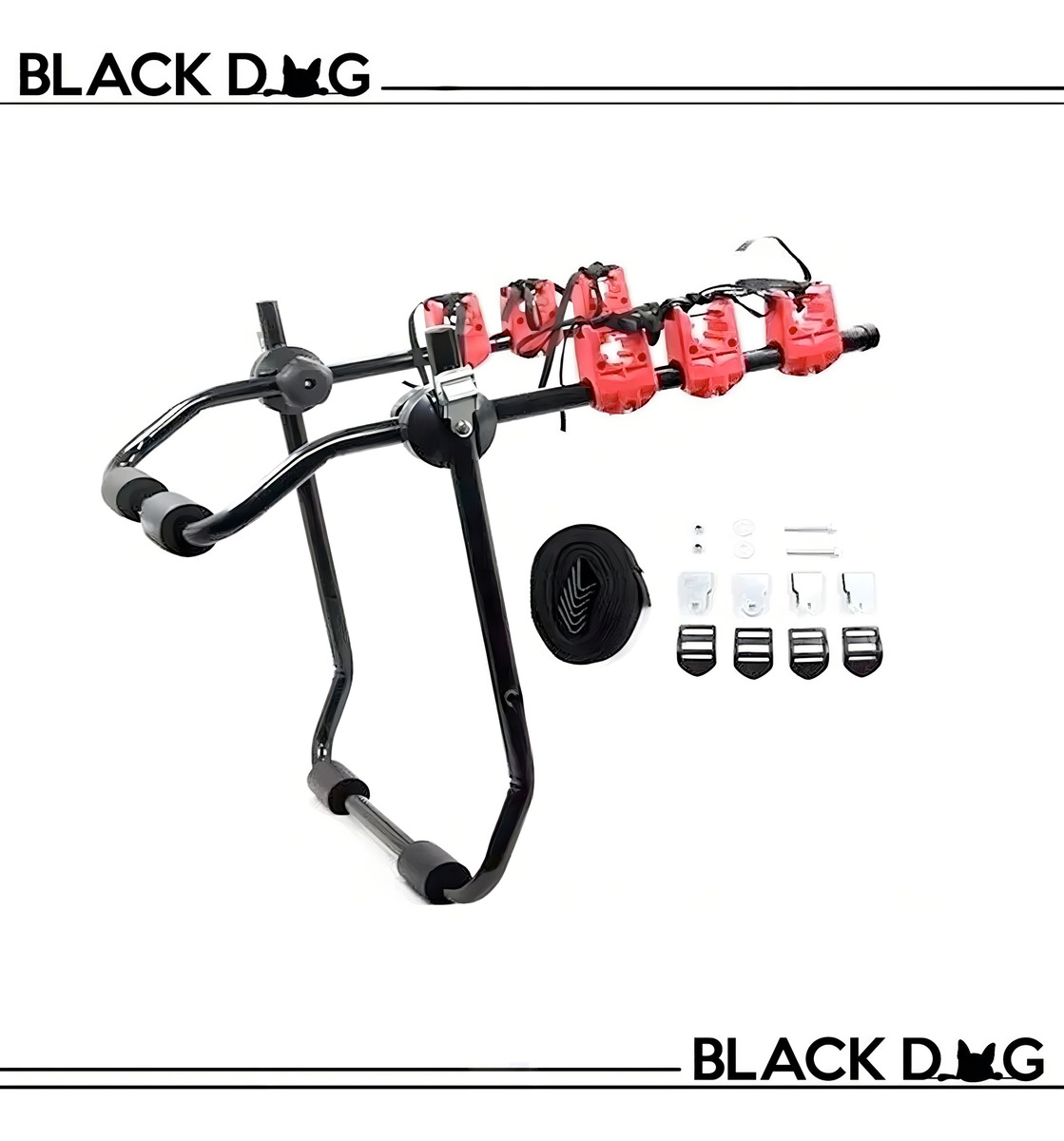 Porta Bicicleta Auto Soporte Con Capacidad Para 3 Bicicletas - Imagen 5