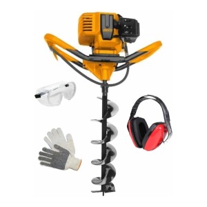 Pocera Nafta 52cc Ingco Gea55221 Color Amarillo