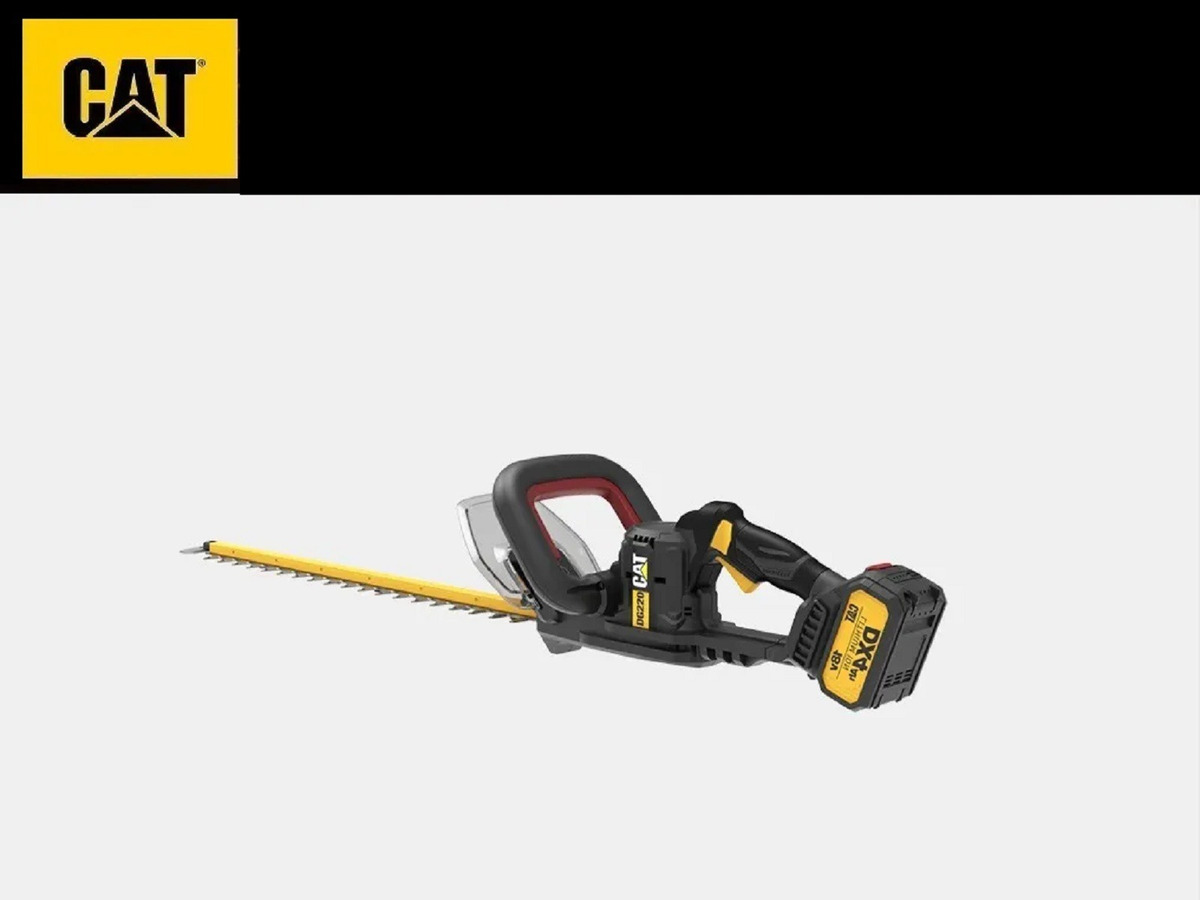 Cortacerco Batería 18v Cat Carterpillar + Bateria + Cargador - Imagen 3