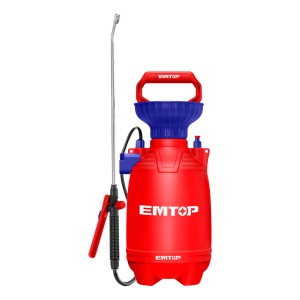 Pulverizador Rociador Emtop Espp30502 5 Litros 2,5 Bar Rojo