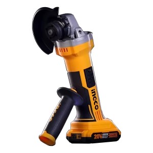 Amoladora Angular 4 1/2  Ingco Cagli1151 A Bateria 20 Volt Li Ma