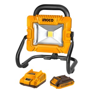Reflector 20w Portatil + Bateria 2ah + Carg Ingco Cwli20258