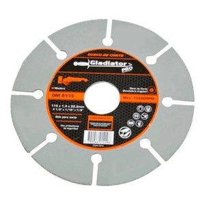 Disco Corte Madera 4 1/2'; Dm 8115 (1 Unidad)// Cyj Color Gris
