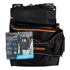 Porta Herramientas Poliéster 13 Compartimentos Truper 15313