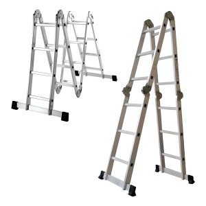 Escalera 3.7mtrs De Aluminio Multifuncional - Tyt