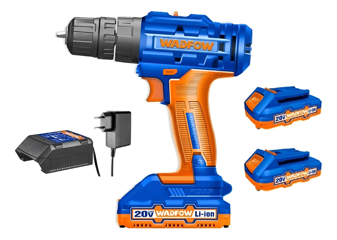 Taladro Atornillador Germany 20v 2 Bateria + Cargador Valija