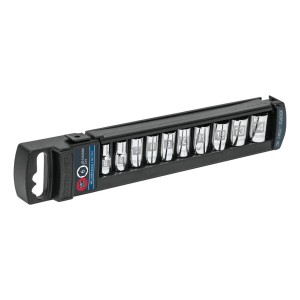 Juego De 10 Dados 1/4'' Cromo Vanadio 5mm Al 14mm Truper