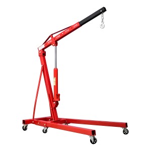 Pluma Hidráulica Plegable Motor 2 Ton Profesional