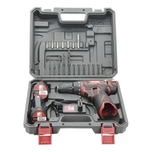 Taladro Atornillador Inalámbrico 12v Maletín 2 Bateria Litio