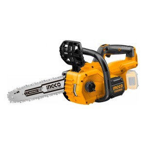 Motosierra Inalámbrica Ingco Cgsli20128 100w 30cm Sin Escobilla Color Amarillo