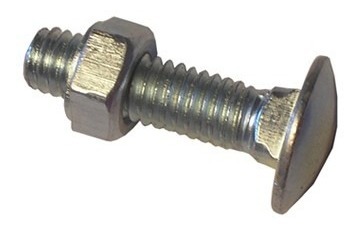 Tornillo O Bulón Para Madera 3/8 X 8 100 Unid. Completo Tyt - Imagen 3