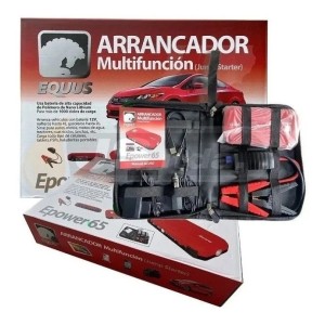 Arrancador De Autos Y Cargador Equus 12.000mah