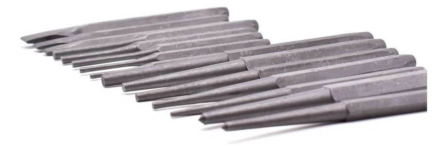 Juego De Punzon Y Cincel Makawa 16 Piezas Cromo Vanadio Mk-0065 - Imagen 5