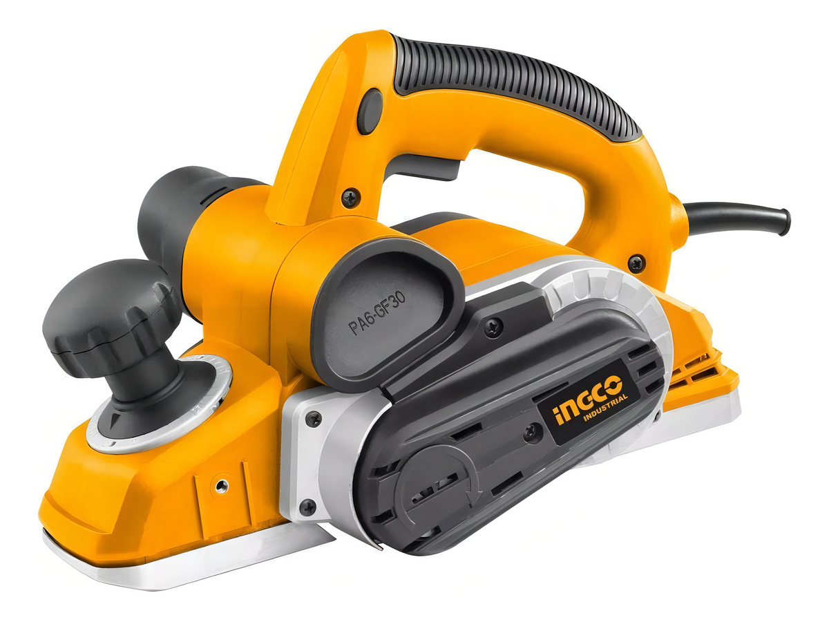 Cepillo Carpintero Electrico 550w Ingco Pl5508- Smf Color Naranja Claro