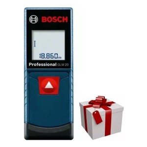 Máquina Láser Bosch Glm20 Con Lectura De 20 Metros/metro