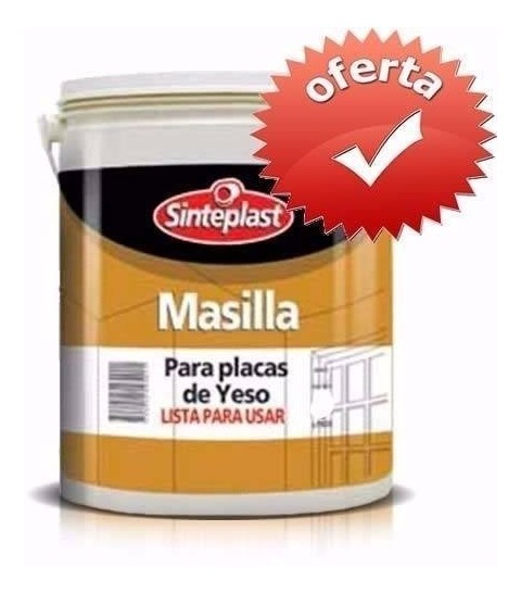 Masilla Para Yeso Sinteplast 18 Kg Oferta ! Tyt - Imagen 2