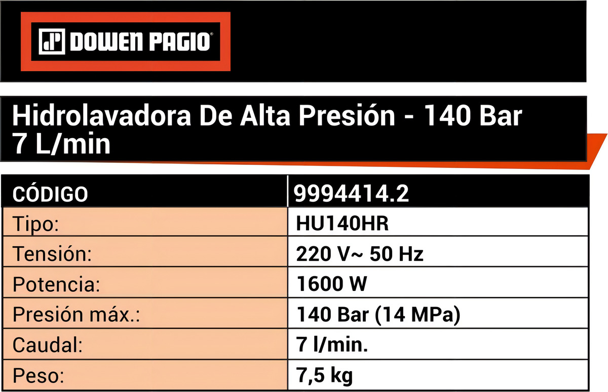 Dowen Pagio 9994414.2 HU140HR - Imagen 3