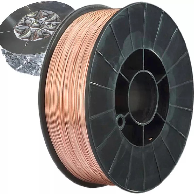 Alambre 0.9 Mm Primera Calidad 5 Mig Para Soldar Sin Gas Tyt