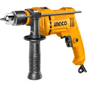 Taladro Atornillador Percutor 710w Ingco Amarillo 50/60hz