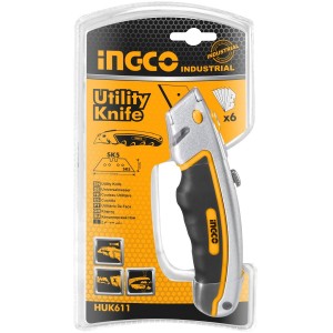 Trincheta Sk5 Con 6 Hojas Ingco Huk611 - Tyt