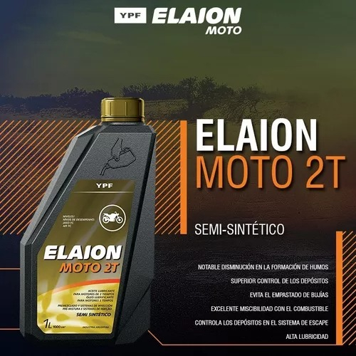 Aceite Ypf Elaion Náutico 2t 1l Mineral - Imagen 3